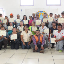 La MPGR clausura proceso de formación con CCPC de la zona de San Ramón en Mejicanos